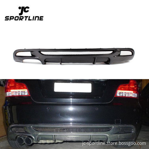 Carbon Fiber Rear Diffuser for BMW 1 Series E82 MTECH 2007-2013
